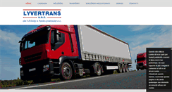 Desktop Screenshot of lyvertrans.com